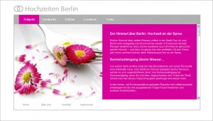 Website-Texte für Hochzeiten Berlin/UCS (www.hochzeiten-berlin.de)